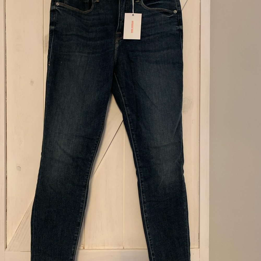 Good American Jeans- Good Leg Crop